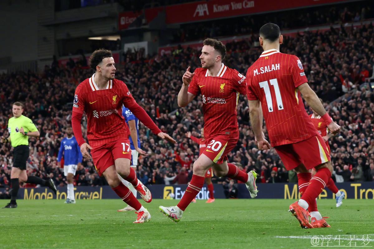 利物浦主场小胜埃弗顿 若塔精彩破门助球队获胜 利物浦主场小胜埃弗顿 若塔精彩破门助球队获胜